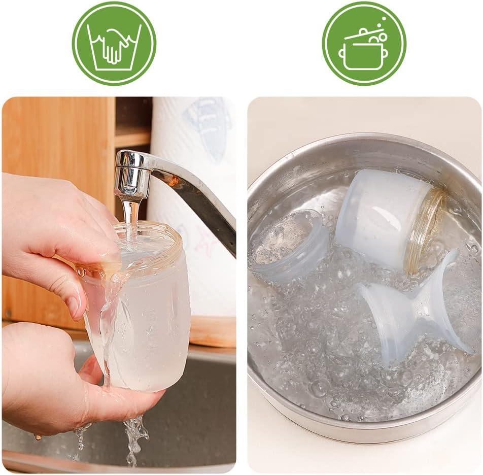 image:imagehaakaa Gen 3 Silicone Breast Pump 8oz250ml with Baby Bottle Teat amp Flower Stopper Set Breastfeeding Essentials for Prevent Accidental Spills Multifunctional 2in1 Feeding System Color Grey