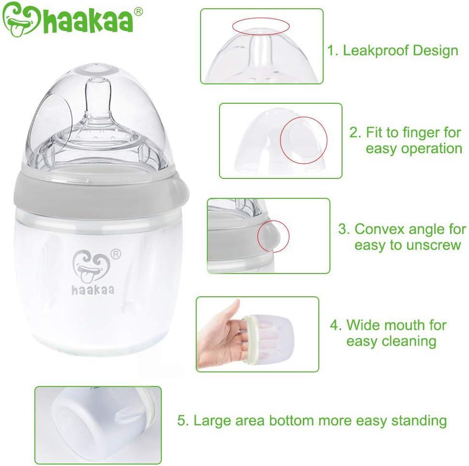 image:imagehaakaa Manual Breast Pump Breast Milk Catcher Gen 3 MultiFunctional Breastfeeding Set 54oz