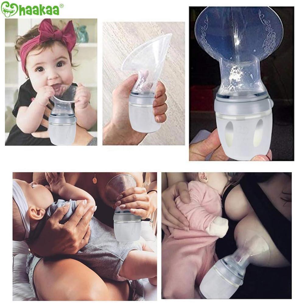 image:imagehaakaa Manual Breast Pump Breast Milk Catcher Gen 3 MultiFunctional Breastfeeding Set 54oz