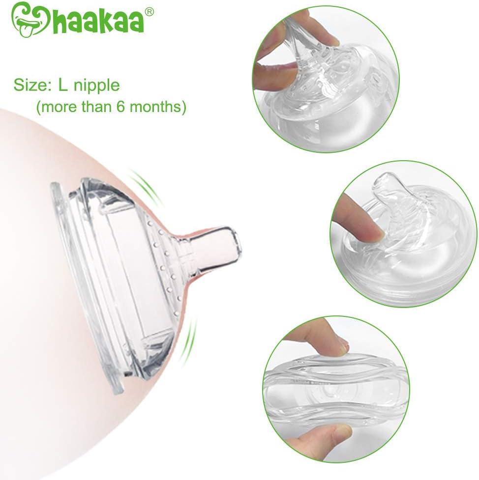 image:imagehaakaa Manual Breastpump Breast Milk Saver Gen 3 MultiFunctional Breastfeeding Set 8oz250ml