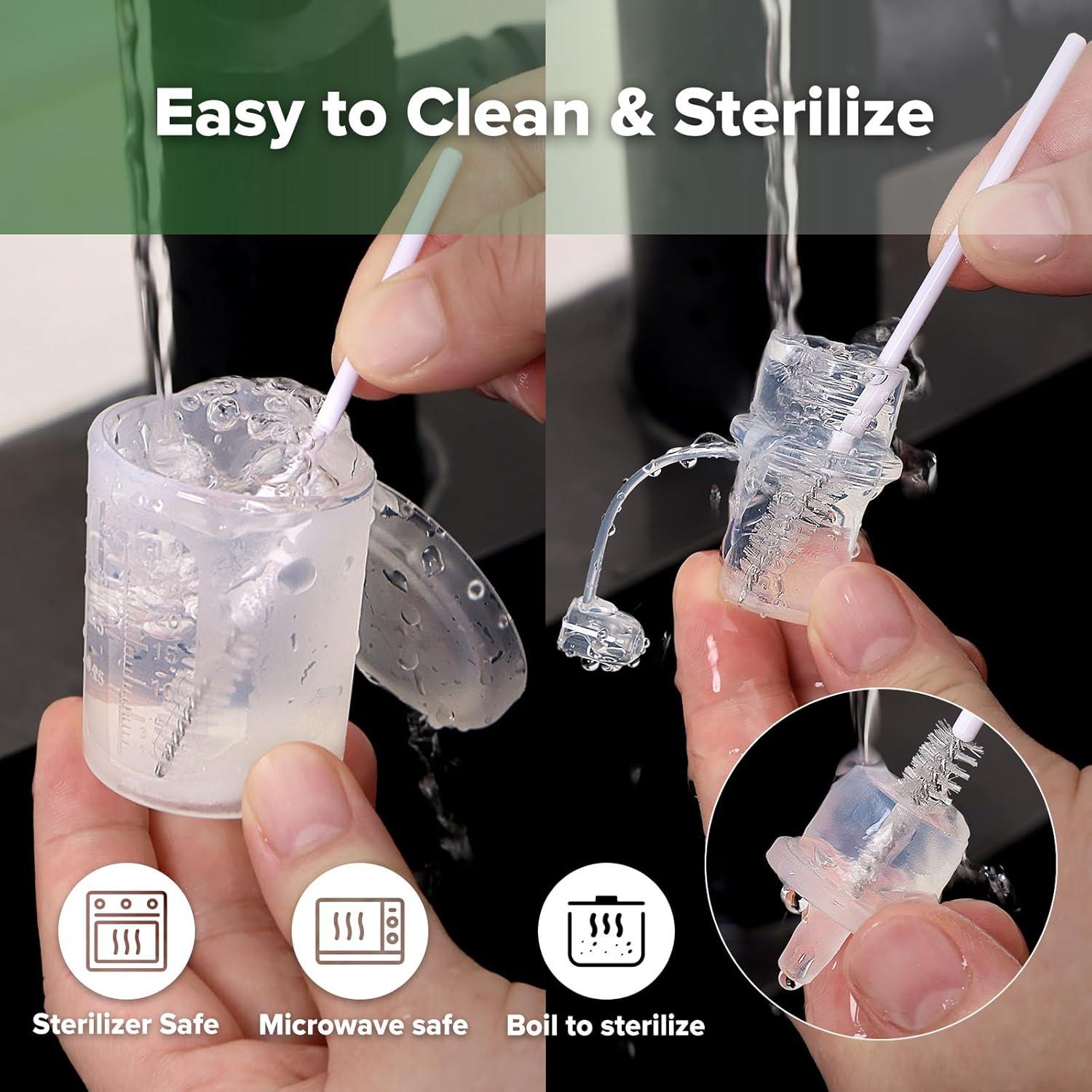 image:imagehaakaa Colostrum Collector Syringes for Breastmilk Collector for Breastfeeding Moms to Collect Store and Feed Colostrum 01oz4ml 2pcs6 Count Pack of 12ml Feeding Cup