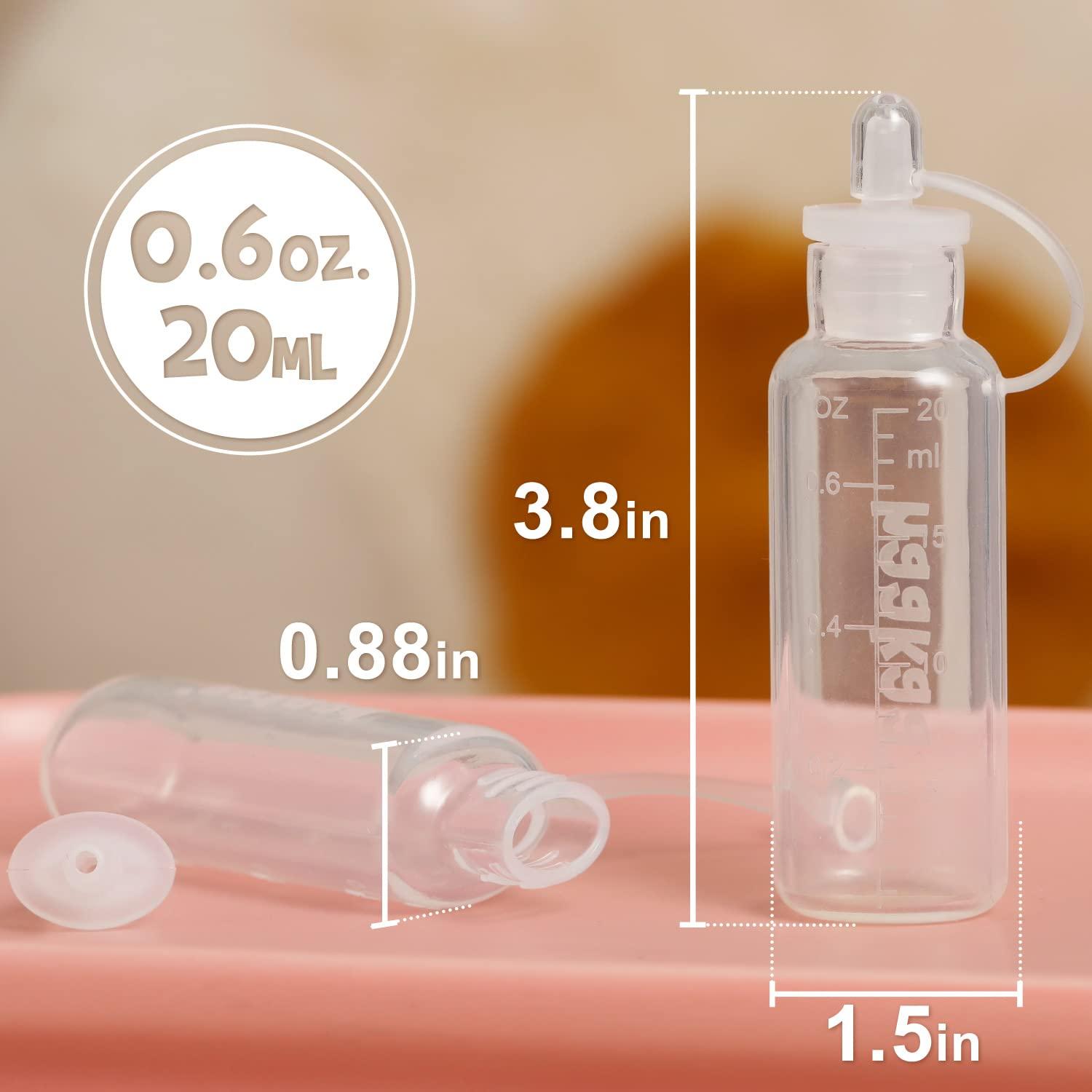 image:imagehaakaa Colostrum Collector with Storage Case Set Included 1 pc Reusable Cotton Wipe and Storage Box 01oz4ml 6 pcs2 Count Pack of 120ml