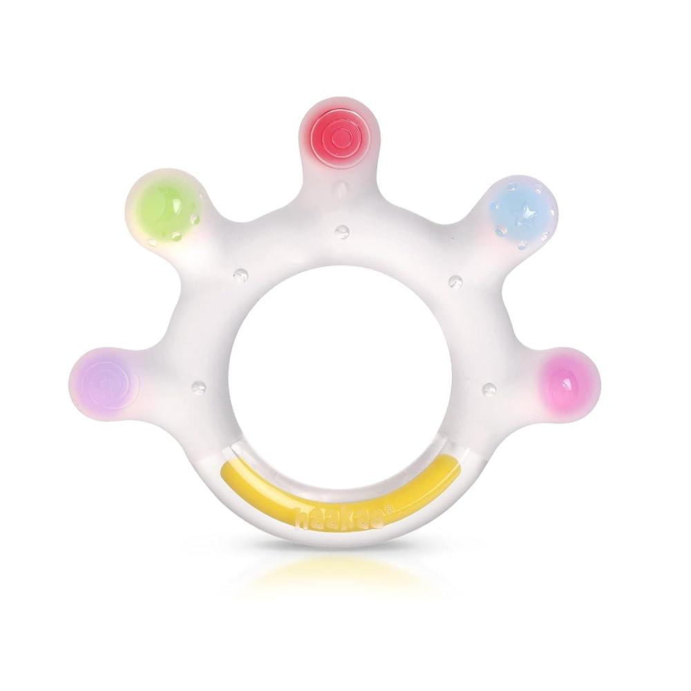image:imageHaakaa Dinky Digits Palm Teether Baby Teething Toys Food Grade Silicone Teethers for Babies 06 Months612 Months BPA Free Teething Relief Baby Chew ToysWide Palm