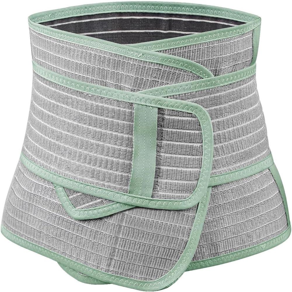 image:imagehaakaa Postpartum Belly Band Support Back amp Abdomen Help Natural Delivery amp C Section RecoveryNatural LatexOne SizeMint