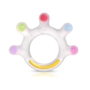 Haakaa Dinky Digits Palm Teether, Baby Teething Toys, Food Grade Silicone Teethers for Babies 0-6 Months/6-12 Months, BPA Free Teething Relief Baby Chew Toys(Wide Palm)