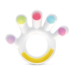Haakaa Palm Teether – Soft Silicone Baby Soothing Teether Pacifier – Frozen Teething Toy for 3M+ Babies – BPA Free (1 Pack)