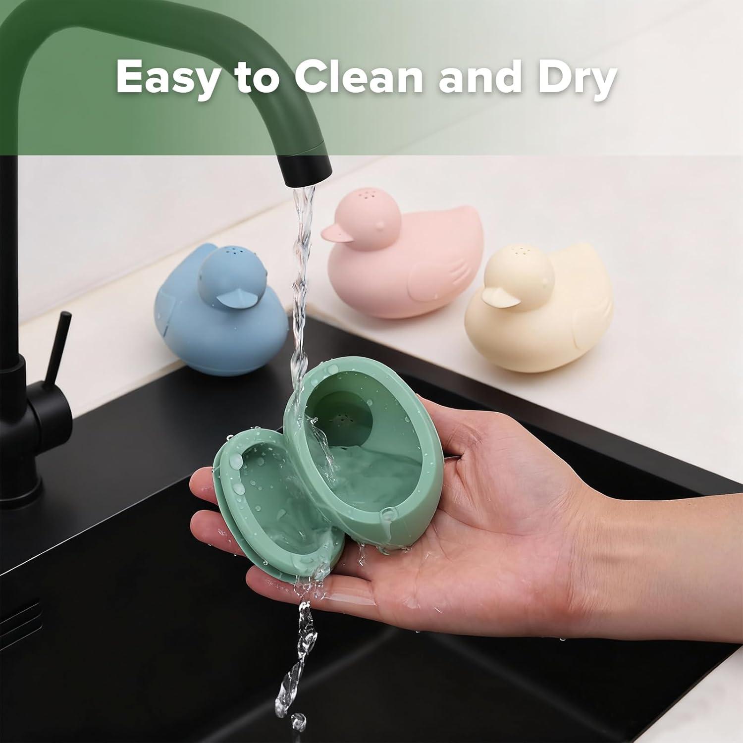 image:imagehaakaa Ocean Squirter Baby Bath Toy Mold Free Food Grade Silicone Bathtub Squirt Toys for Toddler 13 BPAFree Squeeze Floating Bath Tub Toys for Babies amp Infant 612 MonthsDinky Ducks