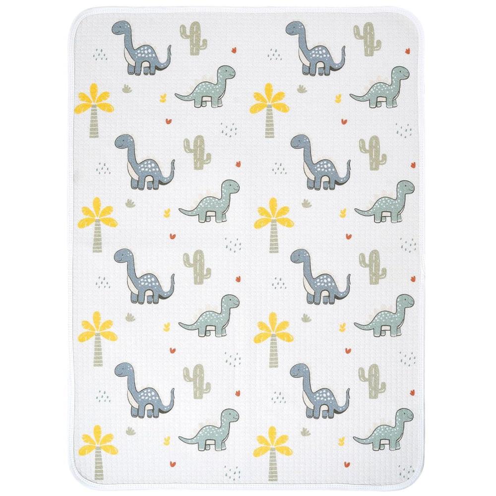 image:imagehaakaa Waterproof Changing Pad Liners 100 Cotton Soft amp Breathable 1pc 195 x 275 Dino LandDino Land