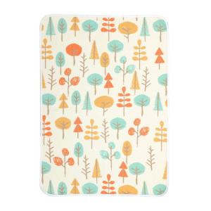 haakaa Waterproof Changing Pad Liners, 100% Cotton, Soft & Breathable (1pc, 19.5″ x 27.5″ Dino Land)(Autumn Glade)