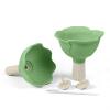 image:imageHaakaa Silicone Flower Funnel Set  DualSize Silicone Funnels for Kitchen Use Small Funnels for Filling Bottles Compatible with Haakaa PouchesSpring Green