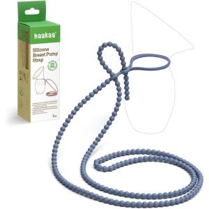 haakaa Silicone Strap for haakaa Gen.1/2/3 Breast Pump Manual Breast Pump Strap | Color: Blush(Bluestone)