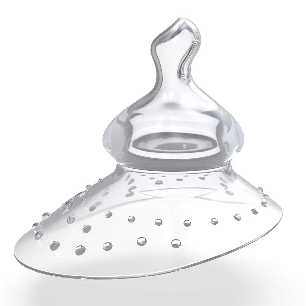 image:imagehaakaa Nipple Shields Breast Shields for Nursing New Upgrade ExtraSoft Flexible 1pc