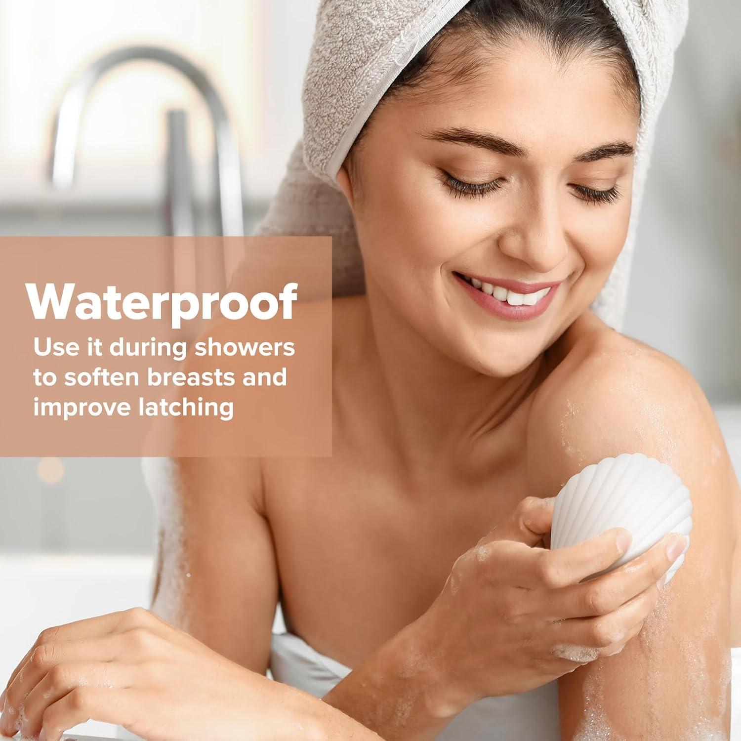 image:imagehaakaa Lactation Massager Personal Massager for Women Waterproof amp USB Charging Breastfeeding Support for Improve Milk NMSMHK057 0