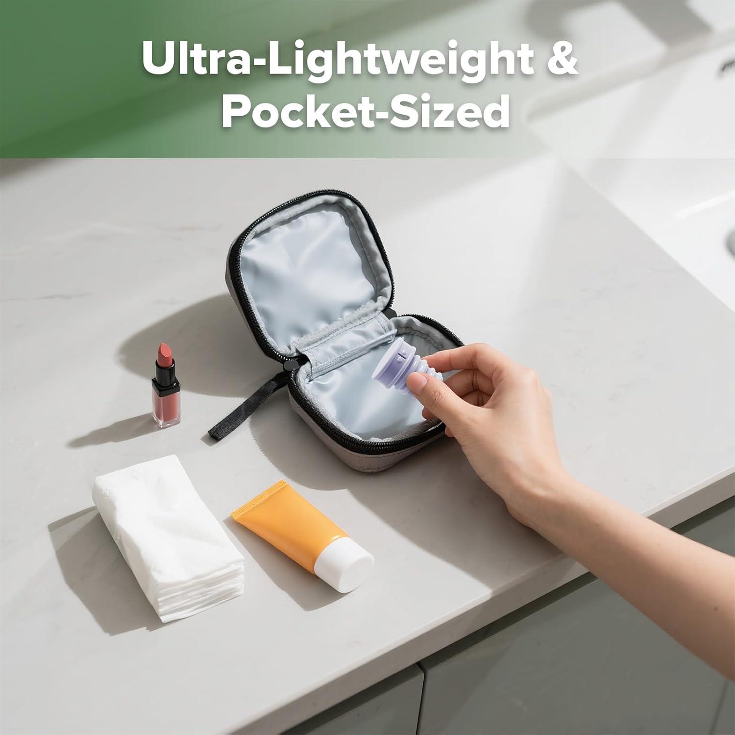 image:imageHaakaa Portable Bidet for Travel Camping or Backpacking Handheld Bidet for Women amp Men Postpartum Care amp Recovery Sprayer for Moms Fits Most Plastic Water Bottles Ice BlueLilac