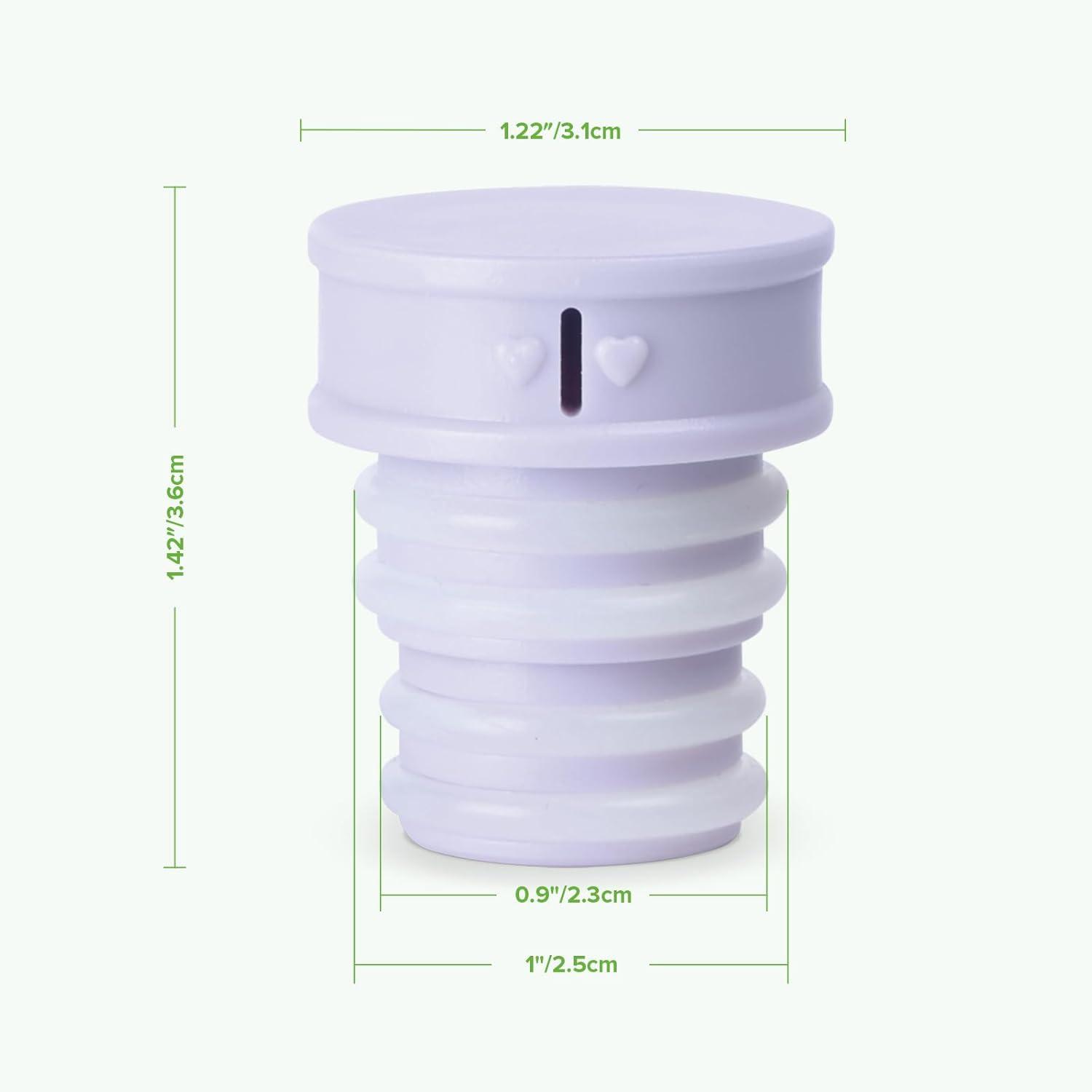 image:imageHaakaa Portable Bidet for Travel Camping or Backpacking Handheld Bidet for Women amp Men Postpartum Care amp Recovery Sprayer for Moms Fits Most Plastic Water Bottles Ice BlueLilac