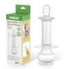 image:imagehaakaa Baby Medicine DispenserSyringe for LiquidUnique Silicone Ball Design DualAngled PortsOneHanded Operation0 Months
