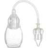 image:imagehaakaa Silicone Nasal Aspirator for Baby  Baby Nose Sucker Swan Neck Nasal Aspirator with AntiBackflow Valve BPAFree Nose Cleaner 12m