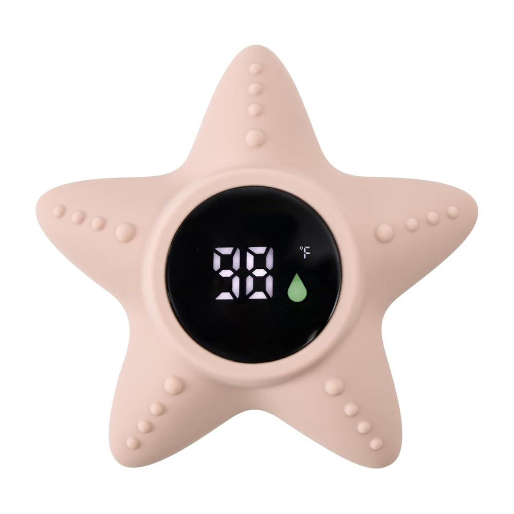 image:imageHaakaa Silicone Baby Bath Thermometer Water Temperature Thermometer for Baby Safety Floating Infant Bath tub Temp Thermometer for Newborns amp Toddlers StarfishStarfish