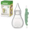 image:imageHaakaa Nasal Care Essentials Combo Nasal Aspirator for Baby with Baby Nose Picker Gentle Infant Ear amp Nose Care Set with Case for Home or Travel